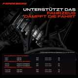 2x Fahrwerksfeder Hinterachse für Opel Agila (A) H00 Suzuki Wagon R MM Vauxhall Bj ab 2000