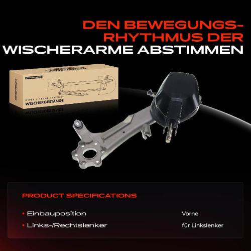1x Wischergestänge Vorne für Mercedes-Benz C-Klasse W202 S202 1993-2001 Bild 1x Wischergestänge Vorne für Mercedes-Benz C-Klasse W202 S202 1993-2001