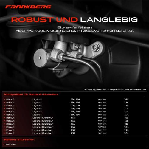 1x Hauptbremszylinder Bremszylinder für Renault Laguna I 556 B56 K56 1995-2001 Bild 1x Hauptbremszylinder Bremszylinder für Renault Laguna I 556 B56 K56 1995-2001