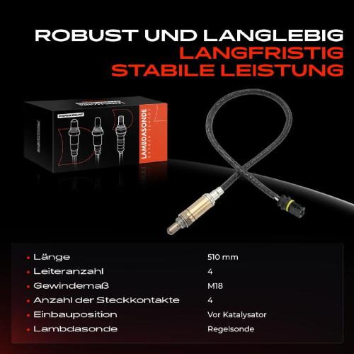 1x Lambdasonde Regelsonde Vor Katalysator für Mercedes-Benz E-Klasse W210 S210 2.3L 1995-1997 Bild 1x Lambdasonde Regelsonde Vor Katalysator für Mercedes-Benz E-Klasse W210 S210 2.3L 1995-1997