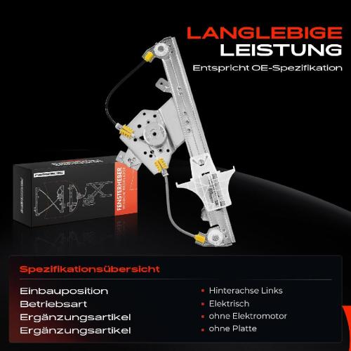 Frankberg 1x Fensterheber Hinten Links für Opel Insignia A G09 Country Tourer Bild Frankberg 1x Fensterheber Hinten Links für Opel Insignia A G09 Country Tourer
