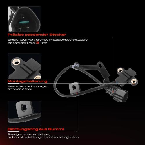 1x Kurbelwellensensor Impulsgeber für Hyundai i10 PA KIA Picanto 1.1L Bild 1x Kurbelwellensensor Impulsgeber für Hyundai i10 PA KIA Picanto 1.1L