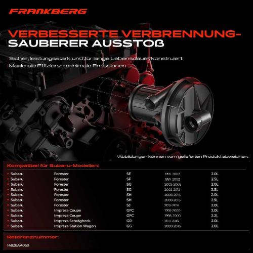 1x Sekundärluftpumpe für Subaru Forester SF SG Impreza Coupe Schrägheck Stufenheck Bild 1x Sekundärluftpumpe für Subaru Forester SF SG Impreza Coupe Schrägheck Stufenheck