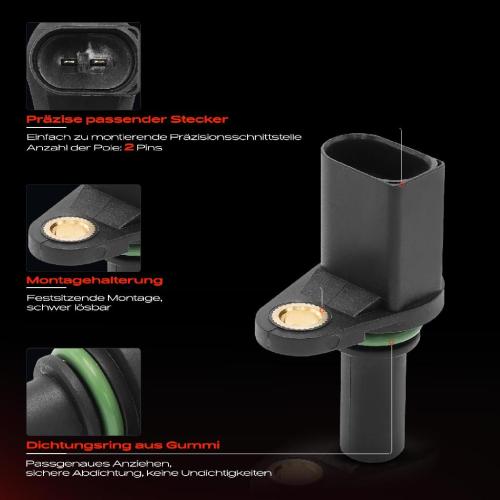 1x Kurbelwellensensor Impulsgeber für VW Golf IV Audi A3 Seat Leon Skoda Octavia Bild 1x Kurbelwellensensor Impulsgeber für VW Golf IV Audi A3 Seat Leon Skoda Octavia