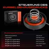 1x Ventil Kurbelgehäusentlüftung für VW Touareg Audi A4 8K2 A5 8T3 A6 4G2 A7 Q5