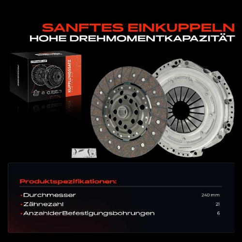 Frankberg 1x Kupplungssatz f r Mercedes-Benz Marco Polo Camper W447 Vito Kasten Vito Mixto (Double Cabin) Vito Tourer Bild Frankberg 1x Kupplungssatz f r Mercedes-Benz Marco Polo Camper W447 Vito Kasten Vito Mixto (Double Cabin) Vito Tourer