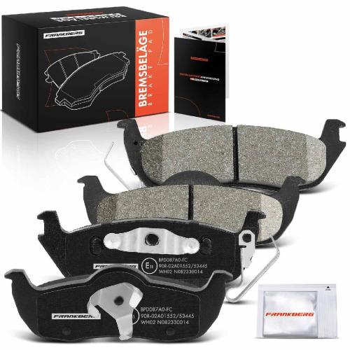 4x Bremsbeläge Hinterachse für Jeep Commander Van Grand Cherokee III XH XK 2004-2010 Bild 4x Bremsbeläge Hinterachse für Jeep Commander Van Grand Cherokee III XH XK 2004-2010