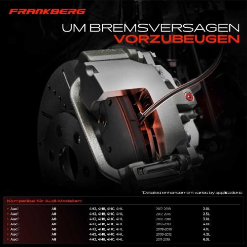2x Warnkontakt Bremsbelagverschleiß Hinterachse für Audi A8 4H 1KE/1KW/1KY/1KZ/2EM Bild 2x Warnkontakt Bremsbelagverschleiß Hinterachse für Audi A8 4H 1KE/1KW/1KY/1KZ/2EM