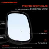 1x Außenspiegel Rechts für Fiat Doblo MPV 119 223 1.2L 1.4L 1.6L 1.9L 2001-2010