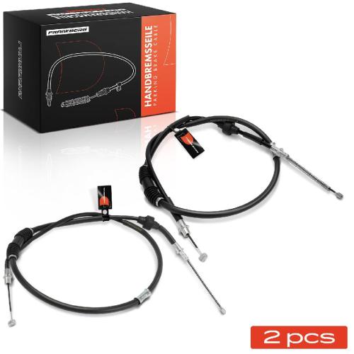 2x Seilzug Feststellbremse Hinterachse beidseitig für Mitsubishi Outlander I CUW 2002-2007 Bild 2x Seilzug Feststellbremse Hinterachse beidseitig für Mitsubishi Outlander I CUW 2002-2007