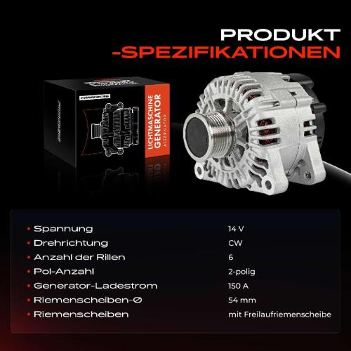 1x Lichtmaschine Generator für Peugeot 308 Fiat Citroën Lancia MINI Mitsubishi Bild 1x Lichtmaschine Generator für Peugeot 308 Fiat Citroën Lancia MINI Mitsubishi