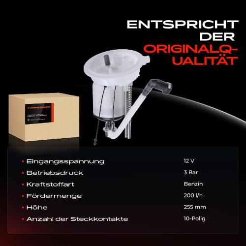 Frankberg 1x Kraftstoffpumpe für Audi A6 Allroad Avant A7 Sportback 1.8L 2.0L 2.8L 3.0L 4.0L 2011-2018 Bild Frankberg 1x Kraftstoffpumpe für Audi A6 Allroad Avant A7 Sportback 1.8L 2.0L 2.8L 3.0L 4.0L 2011-2018