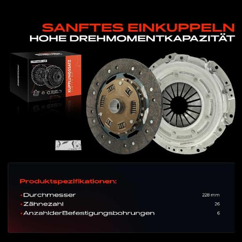 Frankberg 1x Kupplungssatz f r Mercedes-Benz C-Klasse W204 C-Klasse Coupe C204 S204 W212 A207 Coupe S212 X204 R172 Bild Frankberg 1x Kupplungssatz f r Mercedes-Benz C-Klasse W204 C-Klasse Coupe C204 S204 W212 A207 Coupe S212 X204 R172