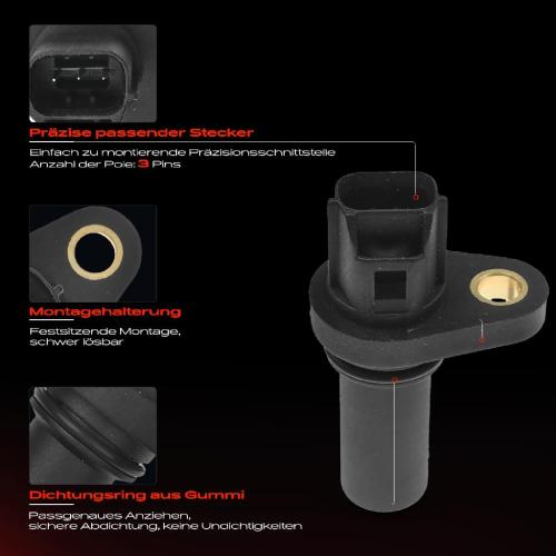 1x Kurbelwellensensor Impulsgeber für Mitsubishi ASX L200 Lancer Outlander Pajero Bild 1x Kurbelwellensensor Impulsgeber für Mitsubishi ASX L200 Lancer Outlander Pajero