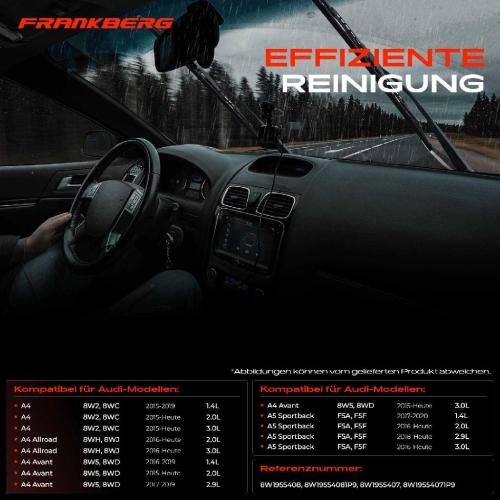 2x Wischerarm Scheibenwischer Vorne für Audi A4 Allroad Avant A5 Sportback Bild 2x Wischerarm Scheibenwischer Vorne für Audi A4 Allroad Avant A5 Sportback