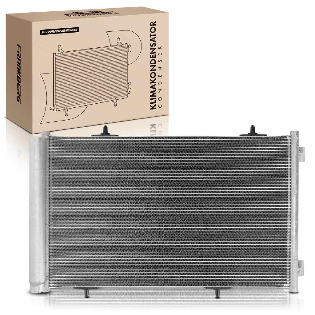 Frankberg 1x Kondensator Klimaanlage für Citroën C-Elysee Peugeot 301 Bj ab 2012