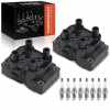 Frankberg 2x Zündspule Zündkerze für Alfa Romeo 146 155 164 Ferrari 348 TB/GTB TS/GTS F355 Berlinetta Spider Bild Frankberg 2x Zündspule Zündkerze für Alfa Romeo 146 155 164 Ferrari 348 TB/GTB TS/GTS F355 Berlinetta Spider