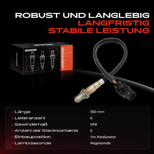 Frankberg 1x Lambdasonde Regelsonde Vor Katalysator für Ssangyong Kyron Korando Actyon I Rodius II Bild Frankberg 1x Lambdasonde Regelsonde Vor Katalysator für Ssangyong Kyron Korando Actyon I Rodius II