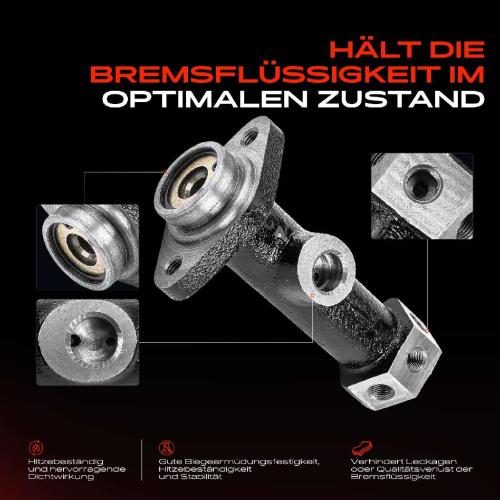 1x Hauptbremszylinder Bremszylinder für VW Kaefer Karmann Ghia 1200 1300 1500 1600 Bild 1x Hauptbremszylinder Bremszylinder für VW Kaefer Karmann Ghia 1200 1300 1500 1600