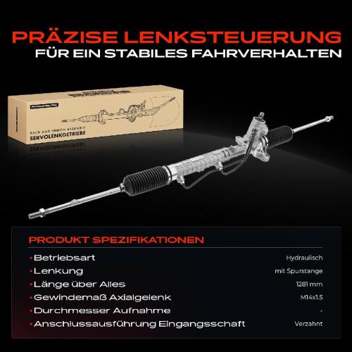 Frankberg 1x Lenkgetriebe Servolenkgetriebe für VW Golf II III Passat Polo Seat Cordoba Ibiza II Bild Frankberg 1x Lenkgetriebe Servolenkgetriebe für VW Golf II III Passat Polo Seat Cordoba Ibiza II