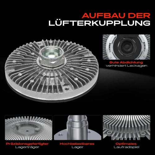 1x Lüfterkupplung Kühlerlüfte für Mercedes-Benz W202 S202 W210 1993-2002 Bild 1x Lüfterkupplung Kühlerlüfte für Mercedes-Benz W202 S202 W210 1993-2002