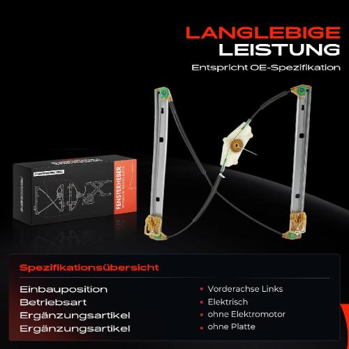 Frankberg 1x Fensterheber Vorne Links für Audi Q5 8R SUV Bild Frankberg 1x Fensterheber Vorne Links für Audi Q5 8R SUV
