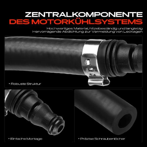 1x Kühlerschlauch Wasserschlauch für Mercedes-Benz S-Klasse C216 V221 W221 Bild 1x Kühlerschlauch Wasserschlauch für Mercedes-Benz S-Klasse C216 V221 W221
