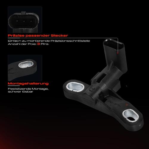 1x Kurbelwellensensor Impulsgeber für Ford Focus III Galaxy Kuga II Mondeo V S-Max Bild 1x Kurbelwellensensor Impulsgeber für Ford Focus III Galaxy Kuga II Mondeo V S-Max