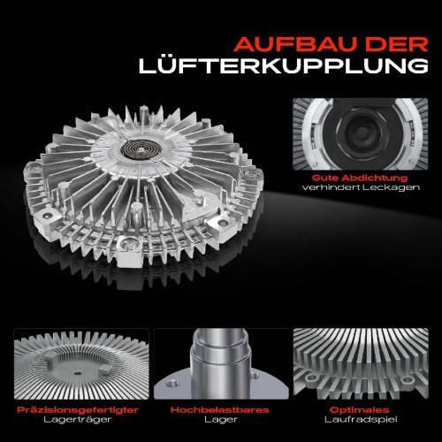 1x Lüfterkupplung Kühlerlüfte für Nissan Patrol GR V Y61 3.0L Bj ab 2000 Bild 1x Lüfterkupplung Kühlerlüfte für Nissan Patrol GR V Y61 3.0L Bj ab 2000