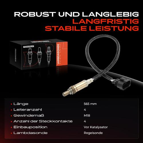 Frankberg 1x Lambdasonde Regelsonde Vor Katalysator für VW Golf III Cabriolet Variant Polo Classic Passat Variant Bild Frankberg 1x Lambdasonde Regelsonde Vor Katalysator für VW Golf III Cabriolet Variant Polo Classic Passat Variant