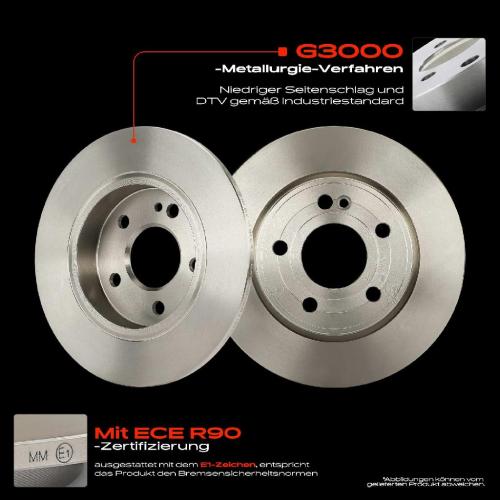 2x Bremsscheiben Hinterachse für Mercedes-Benz A-Klasse Stufenheck W177 V177 W247 C118 Bj ab 2018 Bild 2x Bremsscheiben Hinterachse für Mercedes-Benz A-Klasse Stufenheck W177 V177 W247 C118 Bj ab 2018