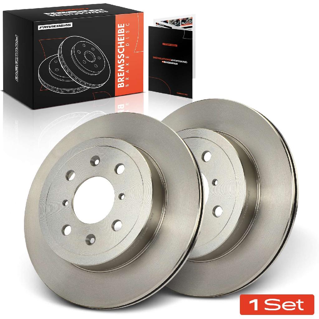 2x Bremsscheiben Vorderachse für Opel Agila (A) Subaru Justy III Suzuki Ignis II Wagon R Schrägheck R