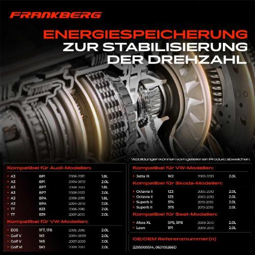 1x Schwungrad Zweimassenschwungrad für VW Passat EOS Audi A3 8P Skoda Bild 1x Schwungrad Zweimassenschwungrad für VW Passat EOS Audi A3 8P Skoda