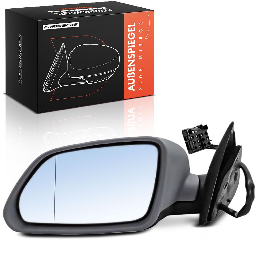Frankberg 1x Außenspiegel Links für VW Polo 9A 9N 9A2 9A4 9A6 9N2 2005-2009