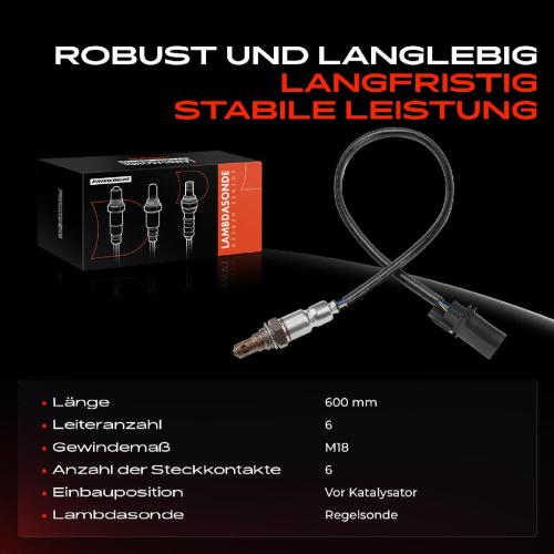 Frankberg 1x Lambdasonde Regelsonde Vor Katalysator für VW Golf VII Passat Variant 3G2 CB2 3G5 CB5 Skoda Superb III Bild Frankberg 1x Lambdasonde Regelsonde Vor Katalysator für VW Golf VII Passat Variant 3G2 CB2 3G5 CB5 Skoda Superb III