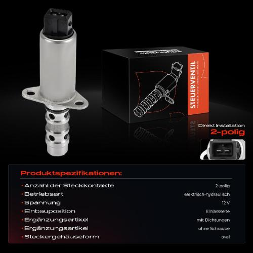 1x Steuerventil Nockenwellenverstellung für BMW 3er E90 E92 E93 2007-2013 4.0L 4.4L Bild 1x Steuerventil Nockenwellenverstellung für BMW 3er E90 E92 E93 2007-2013 4.0L 4.4L