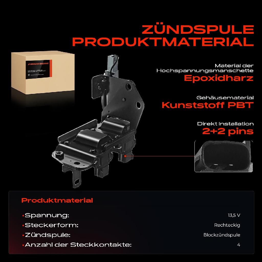 1x Zündmodul Zündspule für Hyundai Accent II Stufenheck Coupe Elantra Getz Matrix KIA Cerato Rio 2000-2011