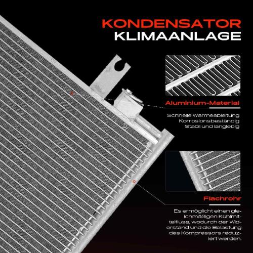 Frankberg 1x Kondensator Klimaanlage für Fiat Sedici FY Suzuki SX4 EY 2.0L Bild Frankberg 1x Kondensator Klimaanlage für Fiat Sedici FY Suzuki SX4 EY 2.0L