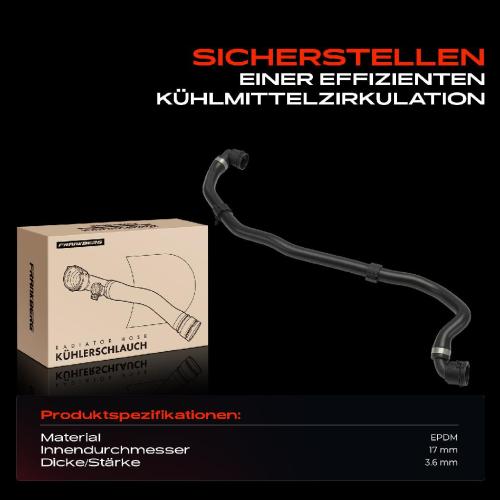 1x Kühlerschlauch Kühlwasserschlauch für BMW F97 G01 G08 X4 F98 G02 2.0L Bild 1x Kühlerschlauch Kühlwasserschlauch für BMW F97 G01 G08 X4 F98 G02 2.0L