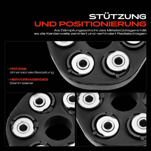 1x Gelenkscheibe Hardyscheibe Kardanwelle Vorne für Mercedes-Benz E-Klasse W124 S124 Bild 1x Gelenkscheibe Hardyscheibe Kardanwelle Vorne für Mercedes-Benz E-Klasse W124 S124