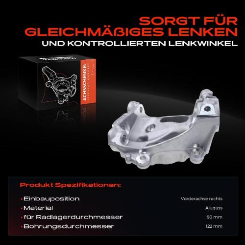 Frankberg 1x Achsschenkel Radaufhängung Vorderachse Rechts für BMW 3er F30 F31 3 Gran Turismo F34 Bild Frankberg 1x Achsschenkel Radaufhängung Vorderachse Rechts für BMW 3er F30 F31 3 Gran Turismo F34