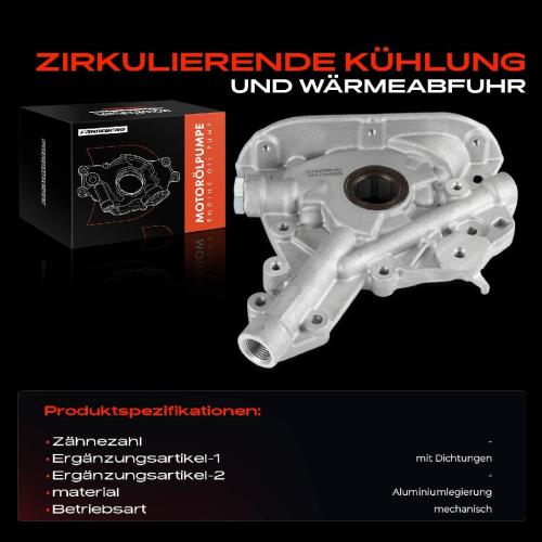 Frankberg 1x Ölpumpe für Opel Astra G CC Astra H Corsa Vectra C Meriva Saab 9-3 Bild Frankberg 1x Ölpumpe für Opel Astra G CC Astra H Corsa Vectra C Meriva Saab 9-3
