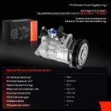 1x Klimakompressor für Porsche Cayenne 92A 9YA Panamera 971 Audi Q8 4MN 2.9L 3.0L Bj ab 2017