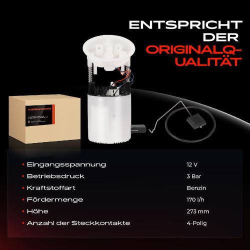 1x Kraftstoffpumpe für BMW 1er Cabriolet E88 1er Coupe E82 3er E90 3er Cabriolet E93 3er Coupe E92 2004-2013 Bild 1x Kraftstoffpumpe für BMW 1er Cabriolet E88 1er Coupe E82 3er E90 3er Cabriolet E93 3er Coupe E92 2004-2013