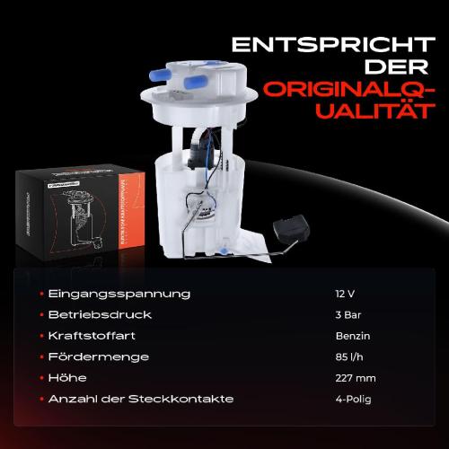 1x Kraftstoffpumpe für Citroën Evasion MPV Xantia Break Peugeot 806 1.8L 1995-2003 Bild 1x Kraftstoffpumpe für Citroën Evasion MPV Xantia Break Peugeot 806 1.8L 1995-2003