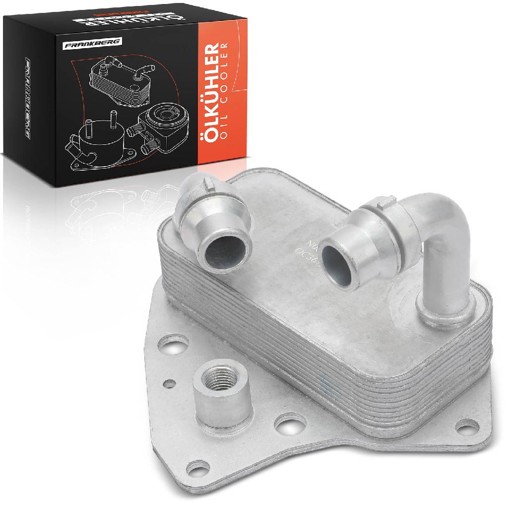 Frankberg 1x Ölkühler Motoröl für Alfa Romeo Mito 955 Fiat Bravo Doblo Opel Lancia