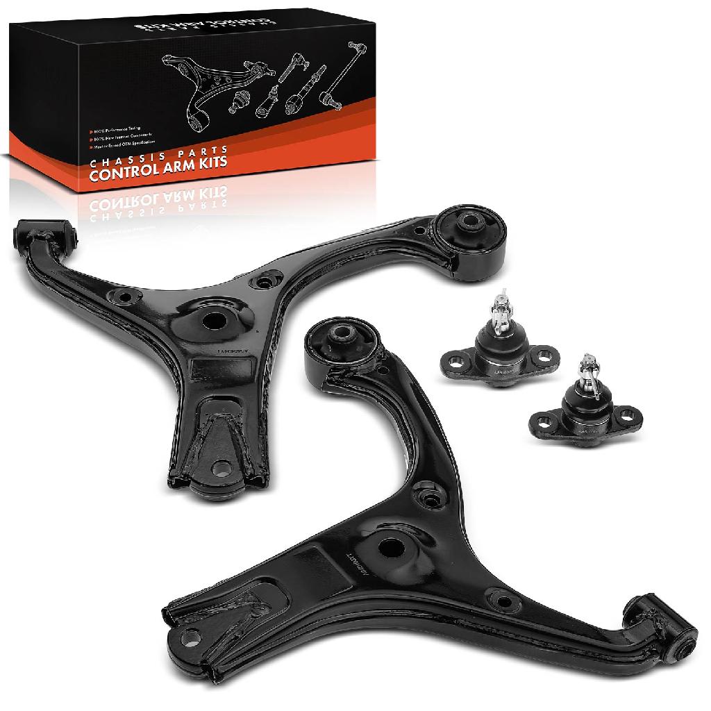 Frankberg 1x Querlenker Satz Vorderachse für Hyundai Accent III Stufenheck KIA Rio II 1.4L 1.5L 1.6L 2005-2011