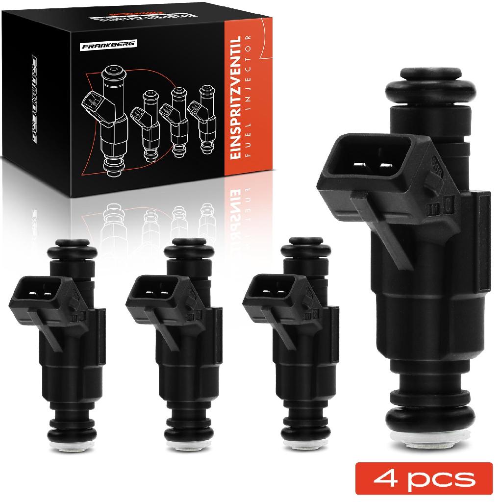 4x Einspritzventil Einspritzdüse für Audi A3 8L1 TT 8N3 8N9 Seat Leon 1M1 1.8L