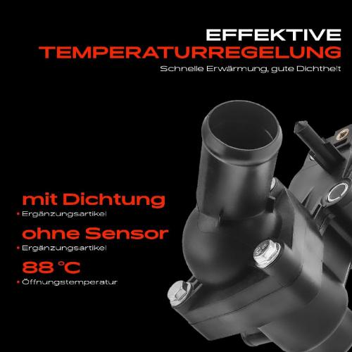 Frankberg 1x Thermostat Kühlmittel für Ford Focus II Mondeo IV Galaxy 1.8L Bild Frankberg 1x Thermostat Kühlmittel für Ford Focus II Mondeo IV Galaxy 1.8L