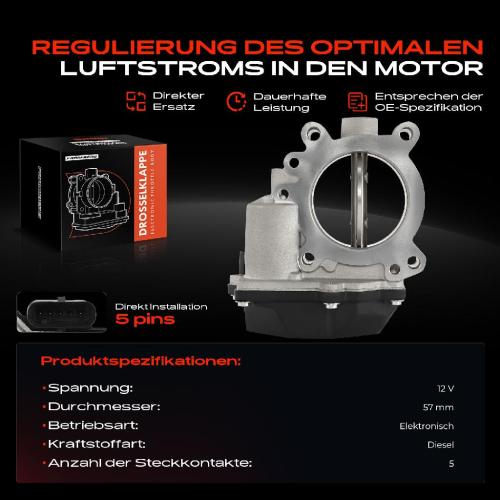 1x Drosselklappe Drosselklappenstutzen für Mercedes-Benz Sprinter Bus Kasten B906 Bild 1x Drosselklappe Drosselklappenstutzen für Mercedes-Benz Sprinter Bus Kasten B906